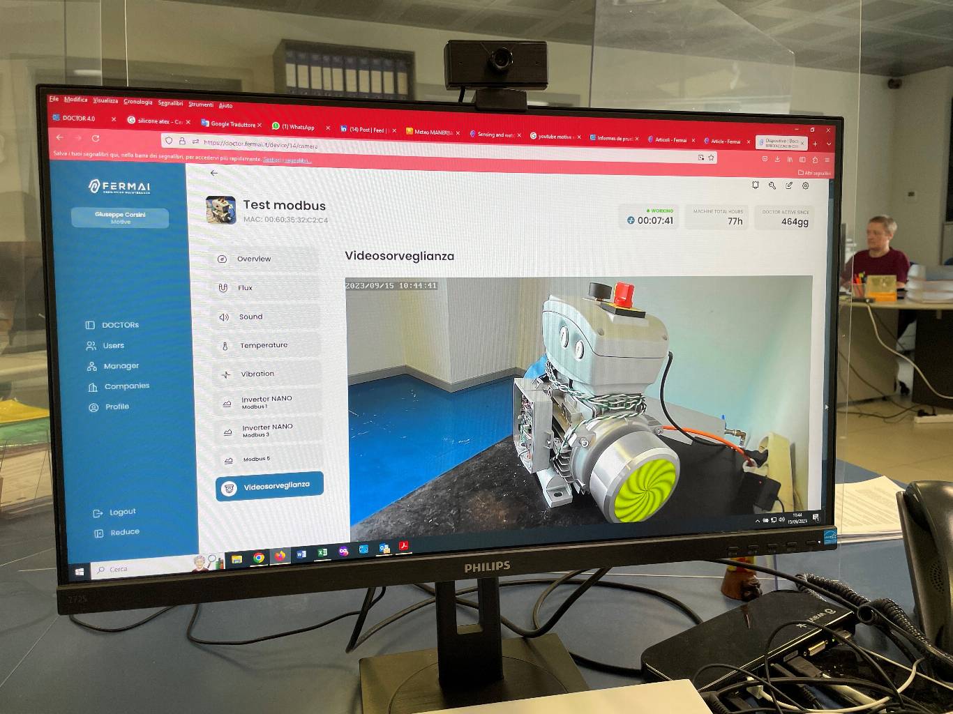 Sensing and watching and hearing